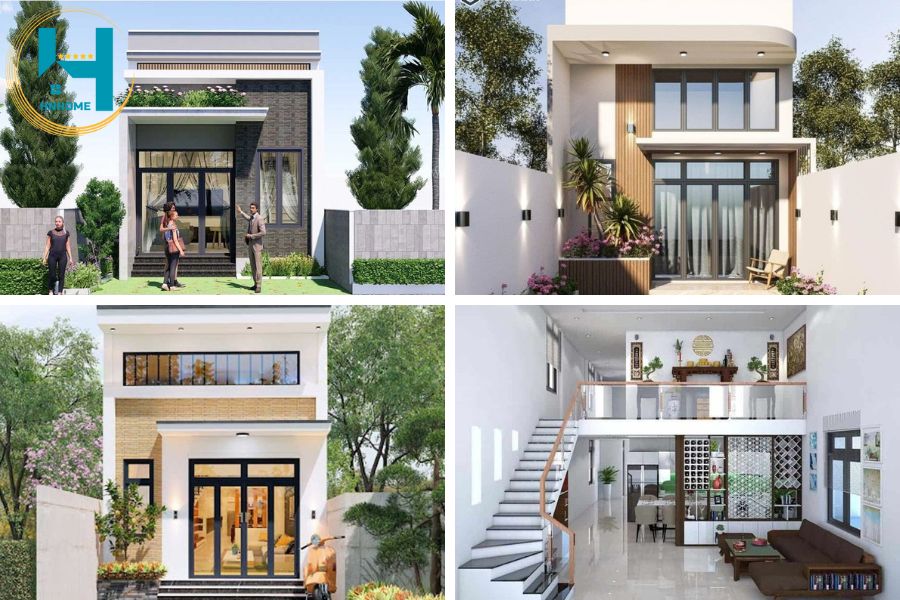 nhà cấp 4 có gác lửng