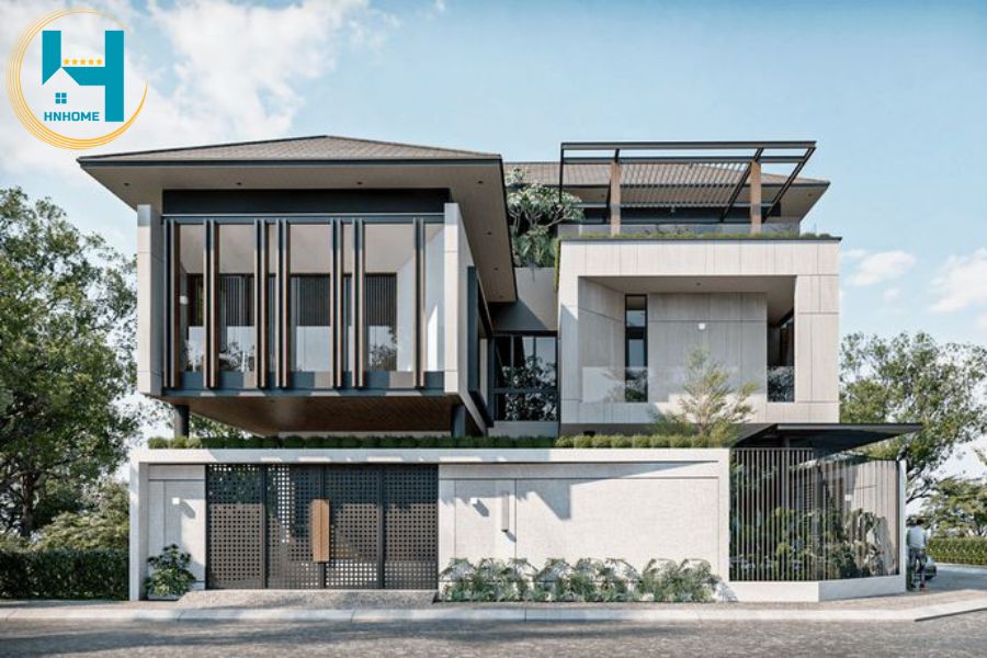thiết kế biệt thự 22 tầng