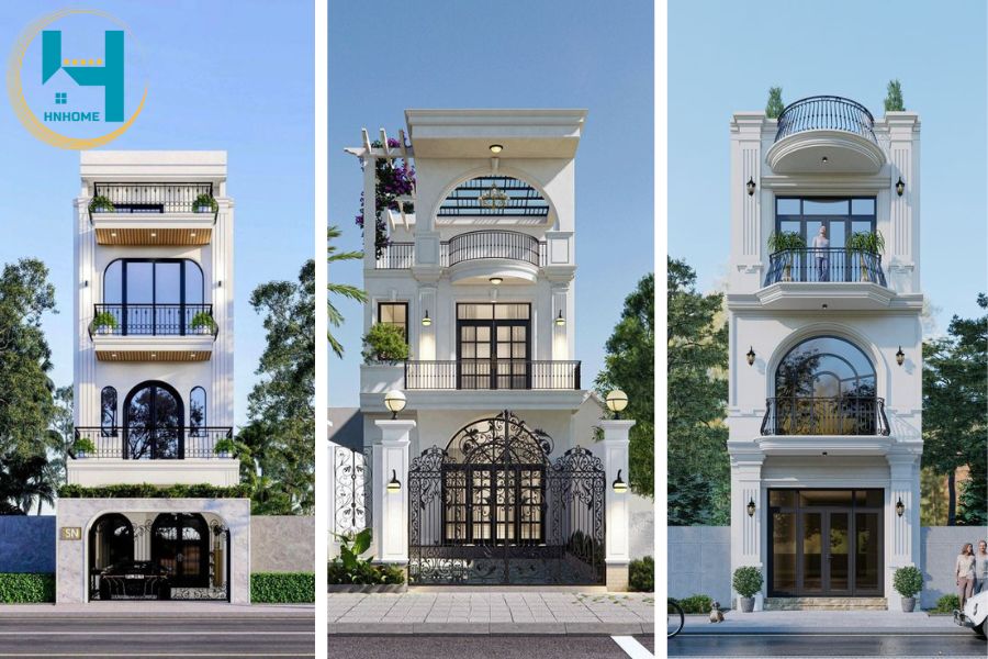 nhà phố tân cổ điển