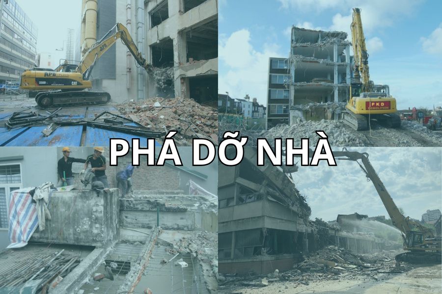 phá dỡ công trình