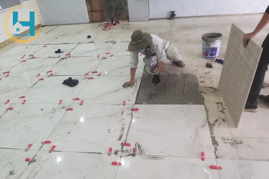 thi công hoàn thiện ốp lát gạch