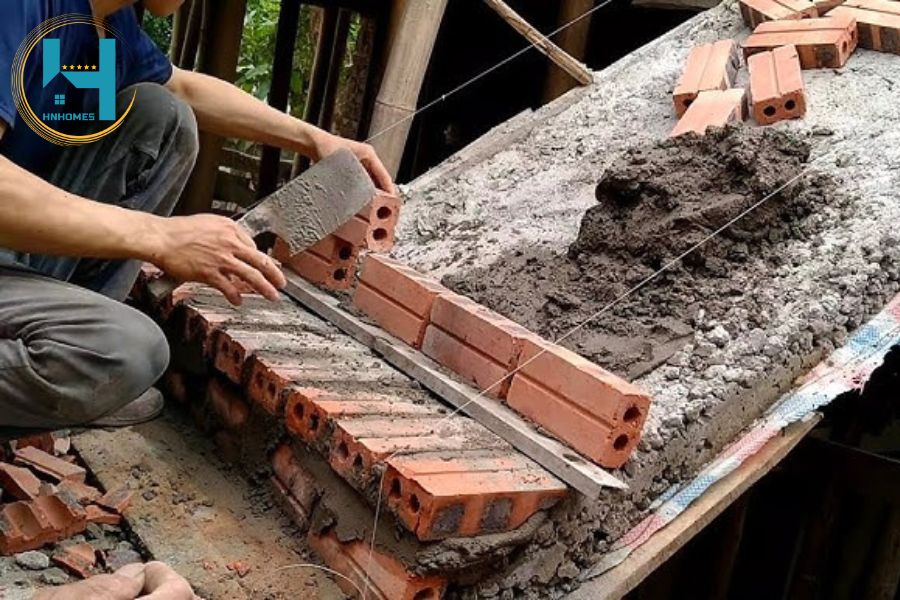 thi công cầu thang