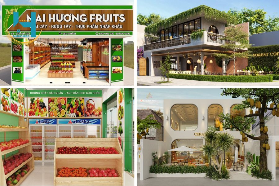 thiết kế cửa hàng kinh doanh