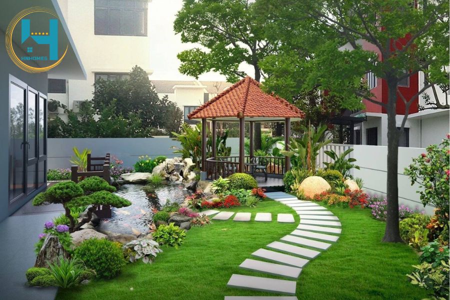 thiết kế cảnh quan sân vườn đẹp