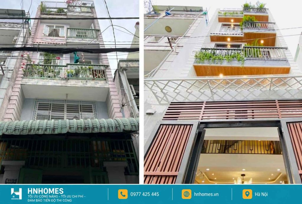 HNHOMES - Đơn vị chuyên cải tạo nhà tạo Hà Nội