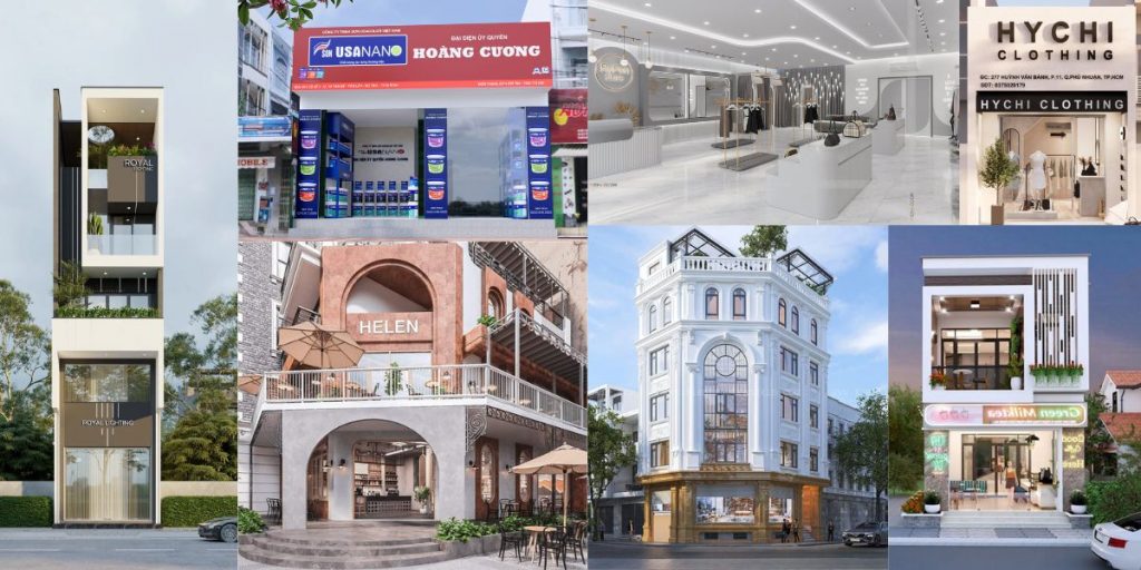 thiết kế cửa hàng - showroom